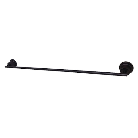 Kingston Brass BAH82130ORB Concord 30" Single Towel Bar, Oil Rubbed Bronze BAH82130ORB